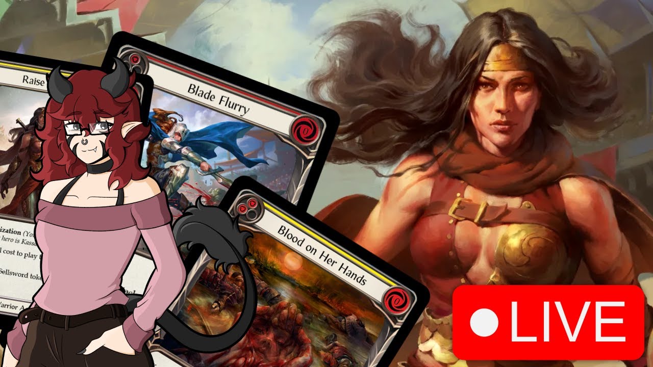 Kassai of the Golden Sand Road to Nationals Practice | Flesh and Blood TCG | Talishar Gameplay