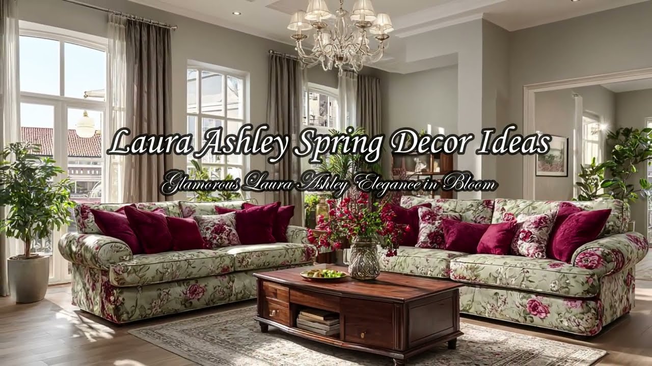 🌸Spring Decor Ideas | Glamorous Laura Ashley Elegance in Bloom