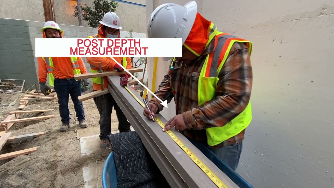 American Precast Concrete Fence Installation Guide