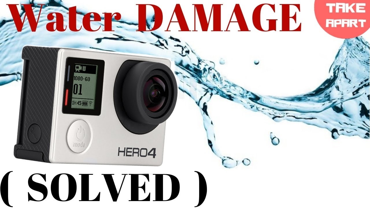 Water Damaged GoPro Hero 4 Silver | How To Fix It |  [4k]