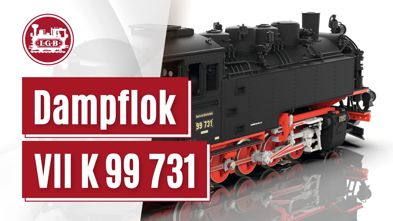 LGB Dampflok VII K 99 731 / Deutsche Reichsbahn