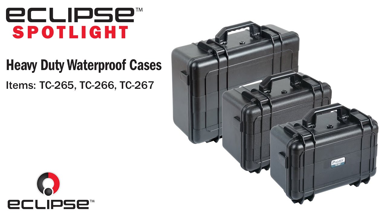 Eclipse Spotlight: Heavy Duty Waterproof Cases
