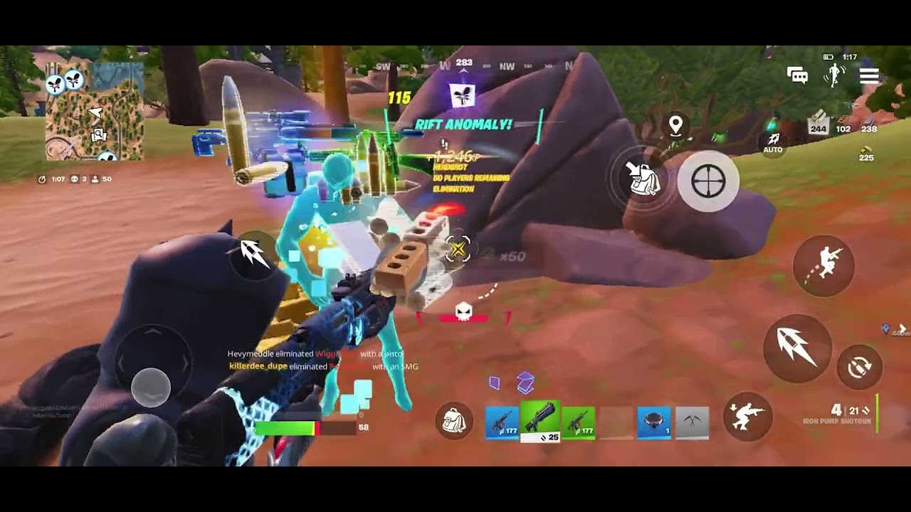 Me playing Fortnite!