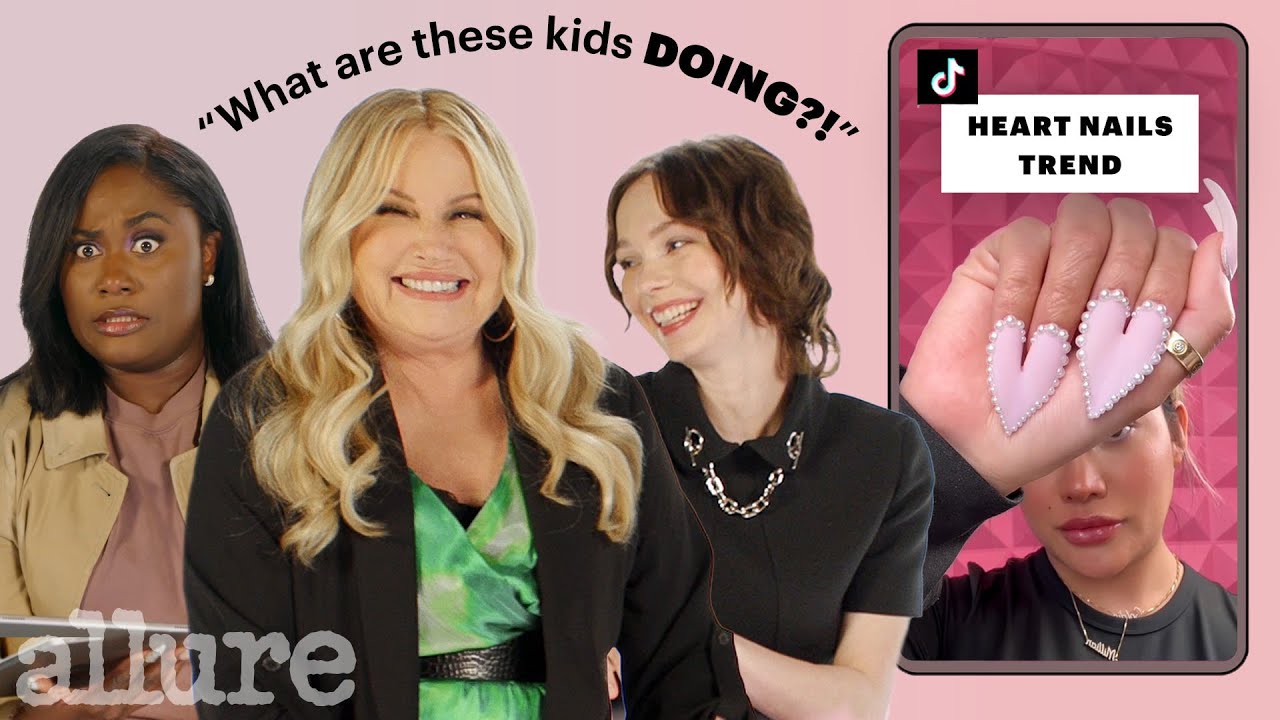 A Minecraft Movie's Jennifer Coolidge, Danielle Brooks & Emma Myers React to TikTok Trends | Allure