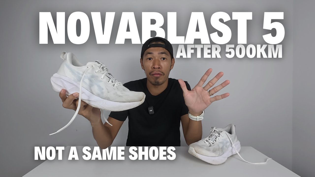 Asics Novablast 5 - After 500km - No longer a same shoes