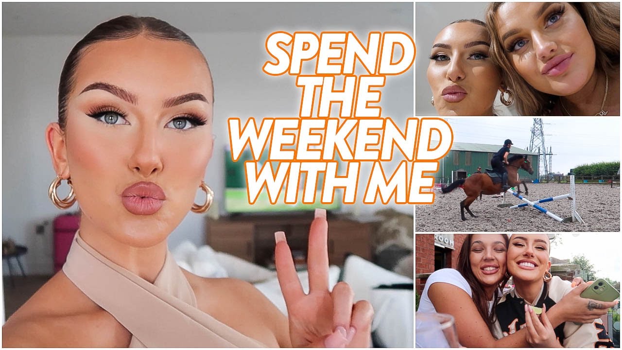 SPEND THE WEEKEND WITH ME! (basically one big night out vlog oops) | Hannah Renée