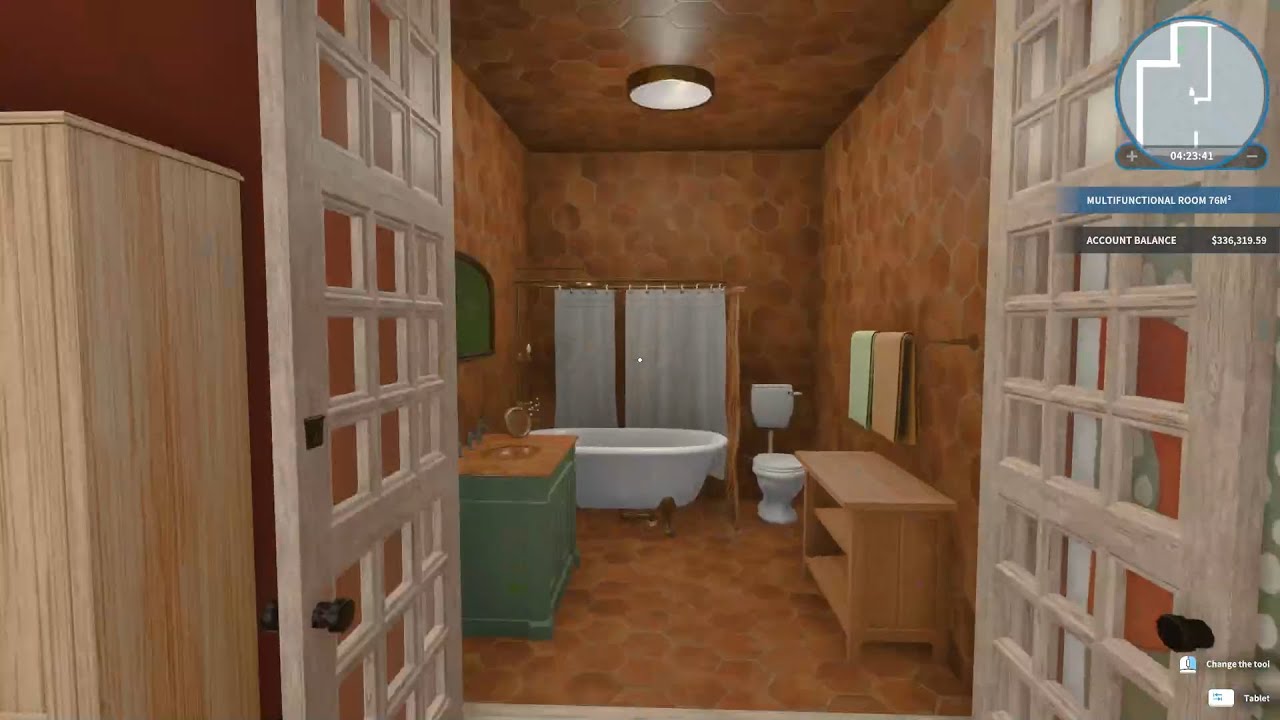 More floors, more colours | Upper Floors Renovation | House Flipper | No Commentary