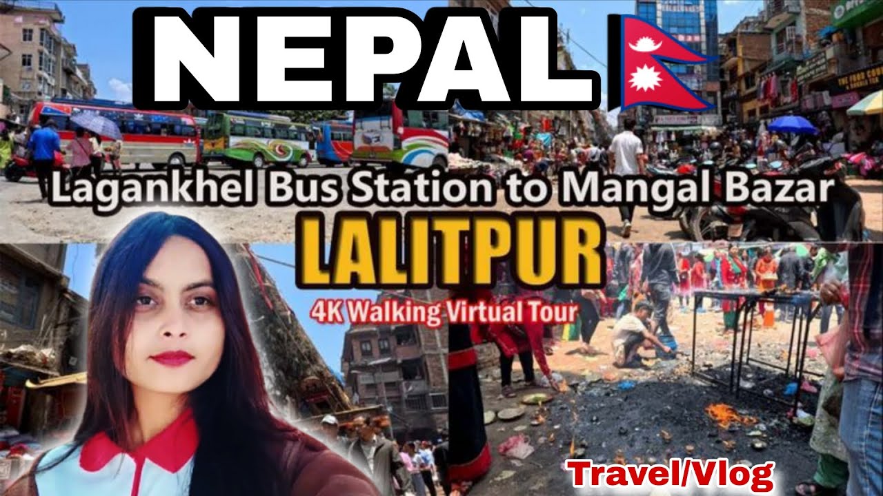🔥Lagankhel Bus Station to Mangal Bazaar 😯 || lalitpur lagankhel || KATHMANDU NEPAL 🇳🇵 || @SHRU-s3h 