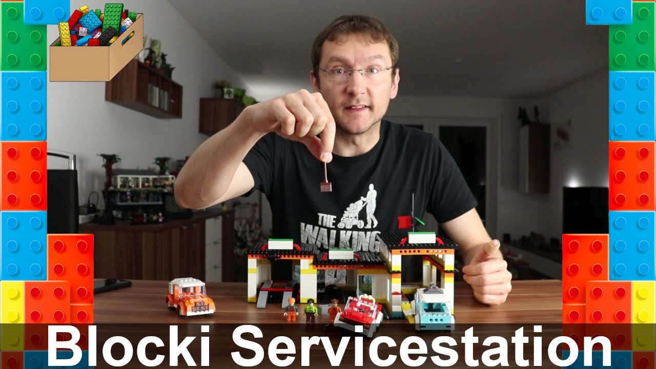 BLOCKI MyCity KB0221: Servicestation - Aufbau, Review und Familien-Fazit