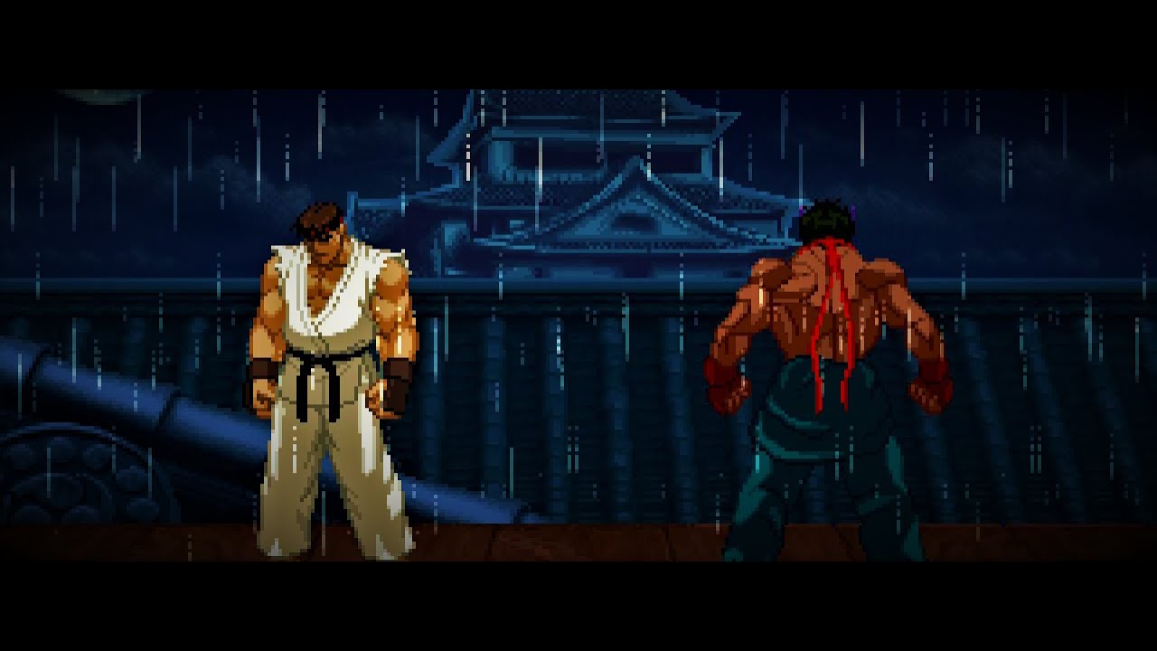 MUGEN 2020 - RYU VS KAGE (EPIC FIGHT)