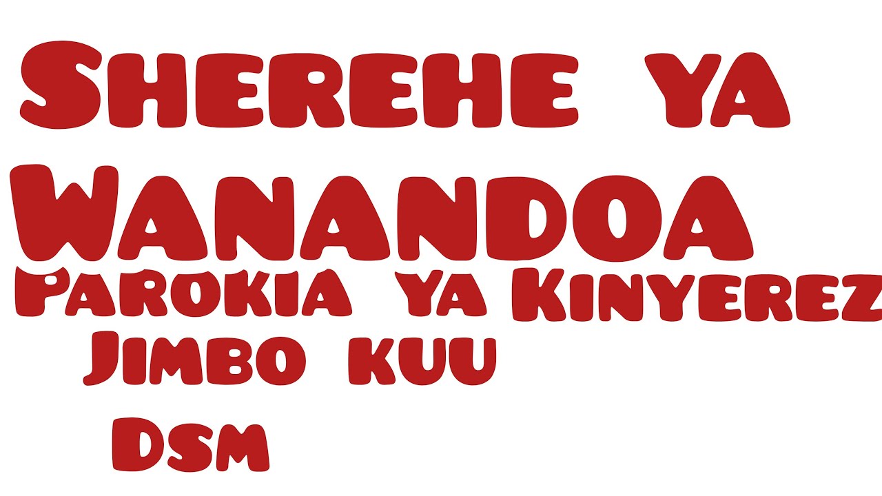 #Live Sherehe ya wanandoa wote parokia ya Kinyerezi jimbo kuu la Dsm