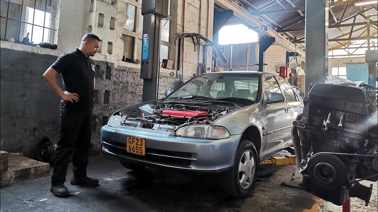 Honda Ballade 180E Engine Swop (B20)