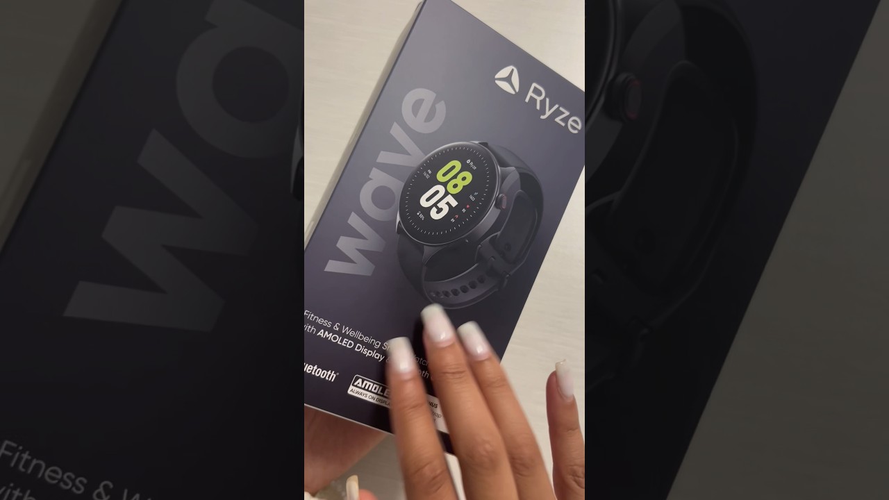 Intorducing the Ryze Wave Smart Watch. Enjoy some ASMR on us! 😉#Ryze #Wave #SmartWatch