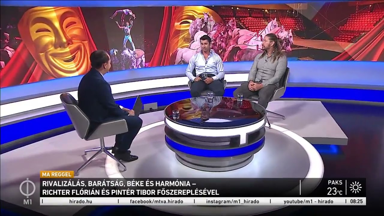 Pintér Tibor és Richter Flórián - M1 Ma Reggel