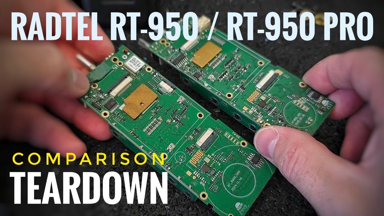 Radtel RT-950 против RT-950 PRO: разборка и сравнение — ЭТО ОДНА И ТА ЖЕ РАЦИЯ?