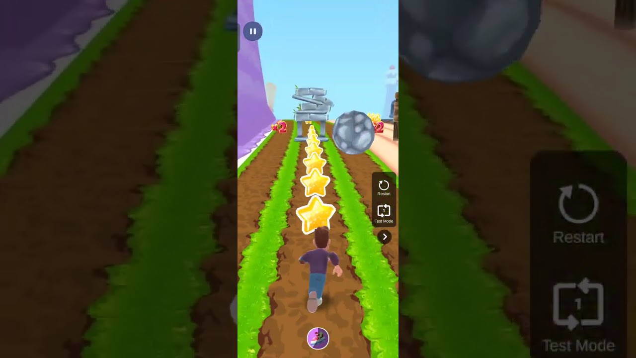 FUN RUNNER.     EKAN RUNNER.  fun runner aur ekan runner  beta game 🎮
