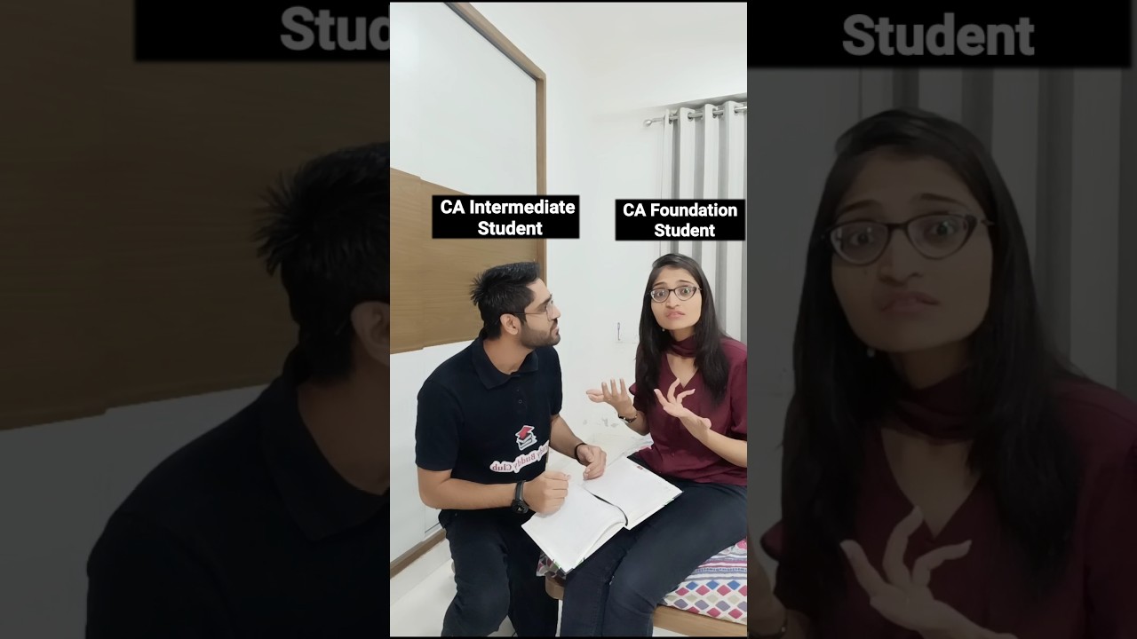 CA Foundation & Inter Student 🤣🤭😂 