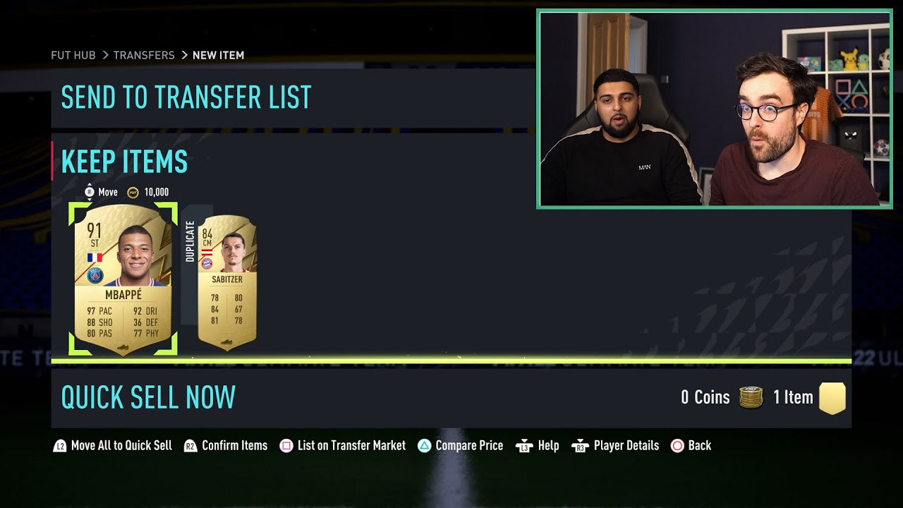 1 Hour Of TWO RARE PLAYER PACKS On Fifa 22