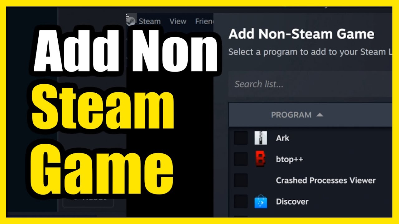 Как добавить игру, не относящуюся к Steam, в игровой режим Steam Deck (простой способ)