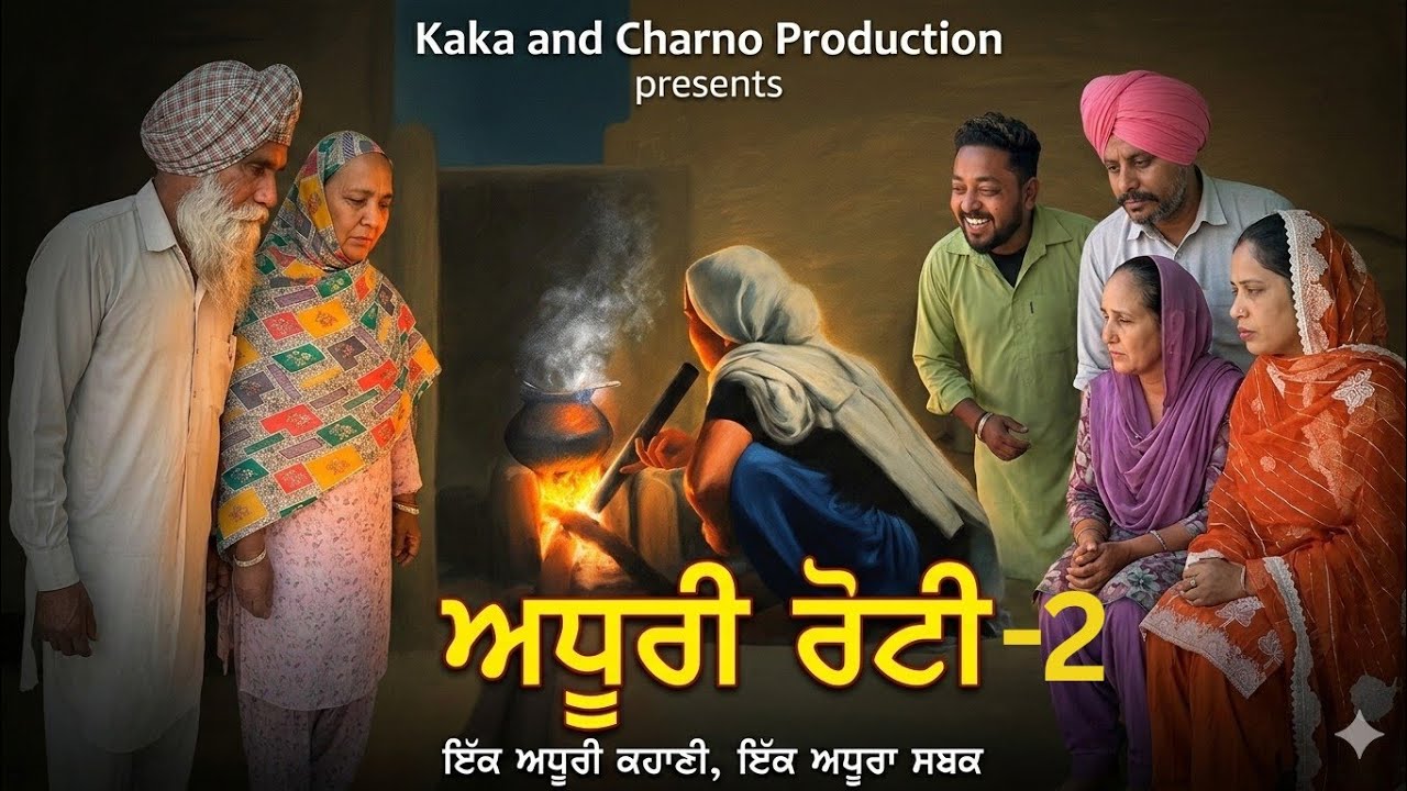 ਅਧੂਰੀ ਰੋਟੀ bhag-2🎥(ADHURI ROTI PART-2) NEW LATEST PUNJABI WEBSERIES 2026 ਪੰਜਾਬੀ ਨਾਟਕ 🎞️