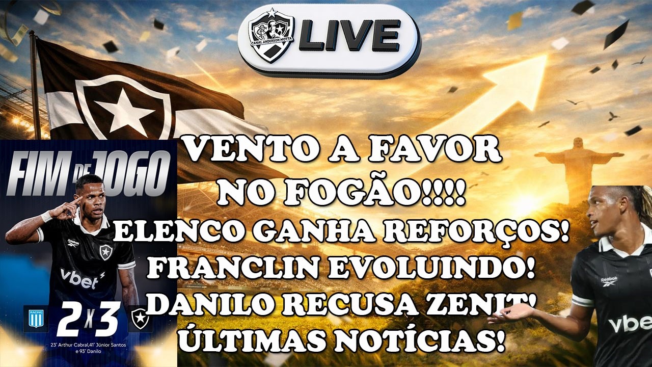 LIVE ALVINEGRA RAIZ - DANILO RECUSA O ZENIT!FRANCLIM EVOLUINDO!ELENCO ENCORPANDO!&Uacute;LTIMAS NOT&Iacute;CIAS!