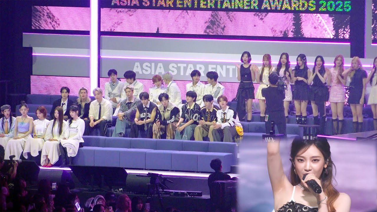 에스파 aespa 'Supernova' stage Reaction (Hearts2Hearts NCT WISH  KiiiKiii NOWADAYS) /2025 ASEA