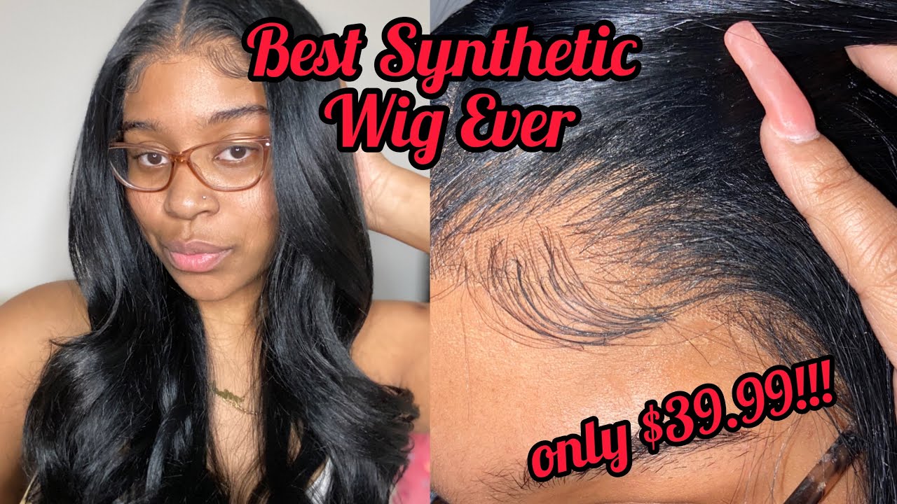 BEST Synthetic Wig EVER! | Outre Melted Hairline HD Lace Front Wig Seraphine  | ft. Sam's Beauty