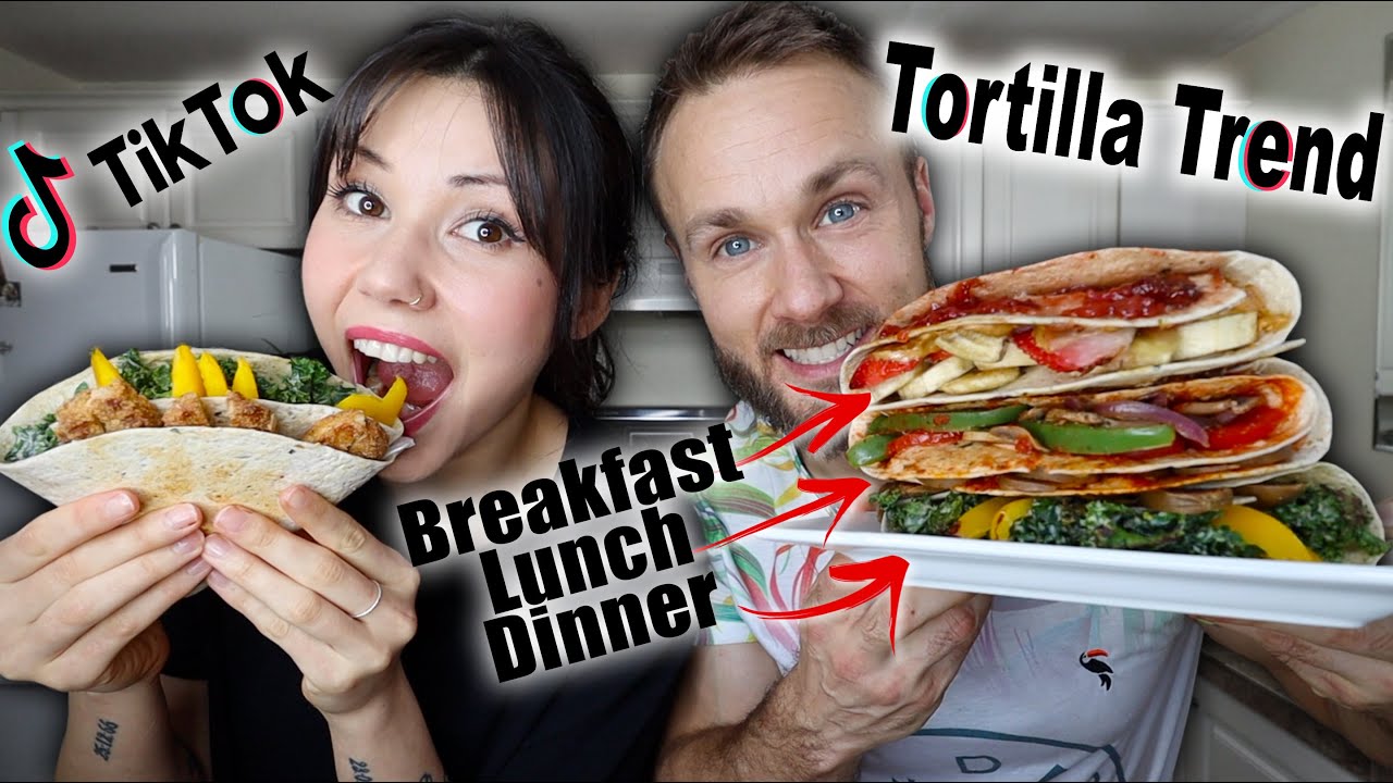 TikTok Tortilla Trend... But Make It VEGAN!