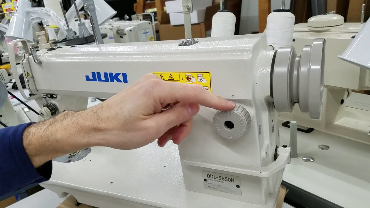 Устранение неполадок в защемленных деталях машин Juki DDL-5550N, DDL-8700, DDL-8700H и т.д.