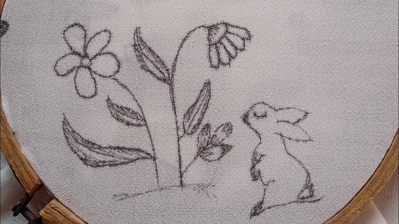 Embroidery Sketch Series ✏️ | Episode 1 (Beginners Special) 