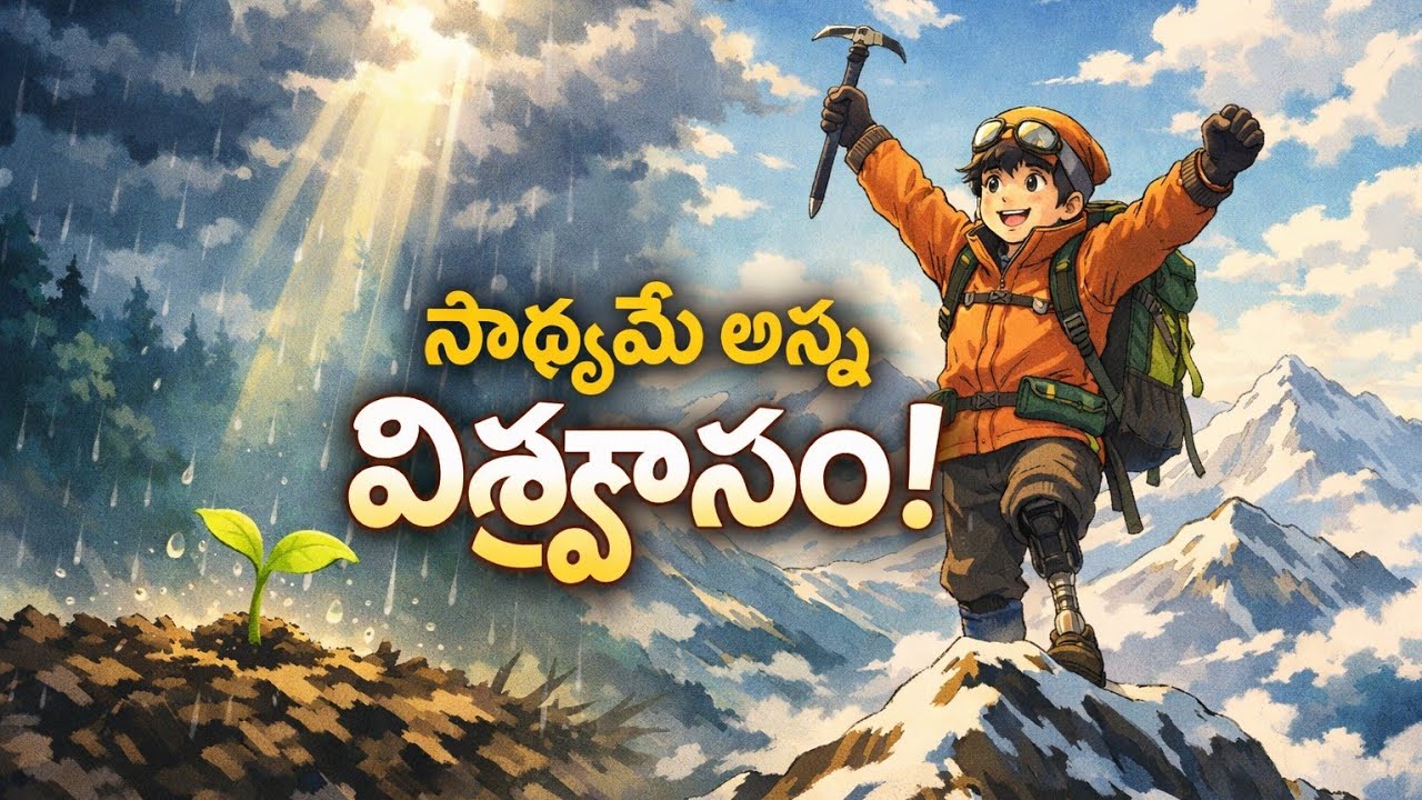 సాధ్యమే అన్న విశ్వాసం నీలో ఉంటే || shorts motivational in Telugu #ai 