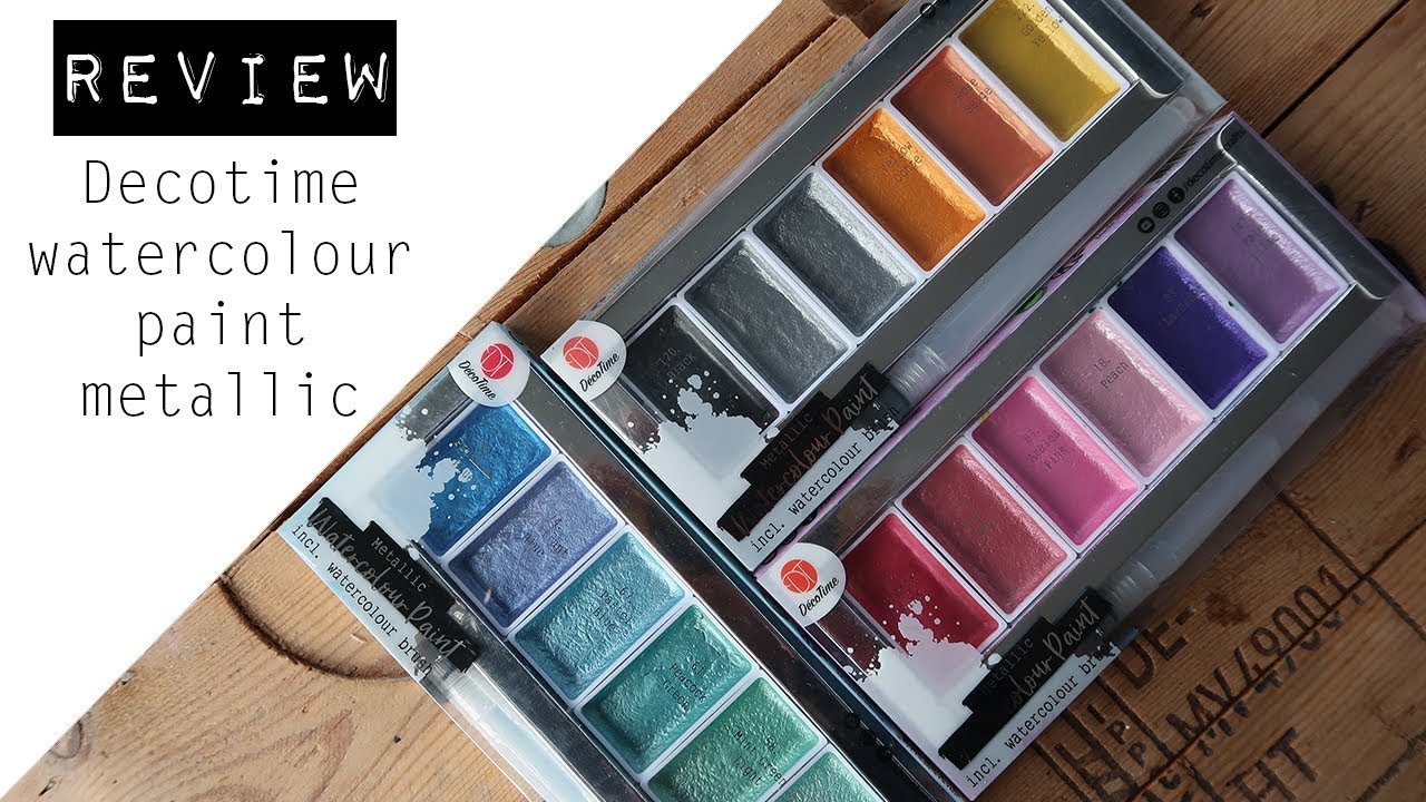 REVIEW || Metallic verf Decotime