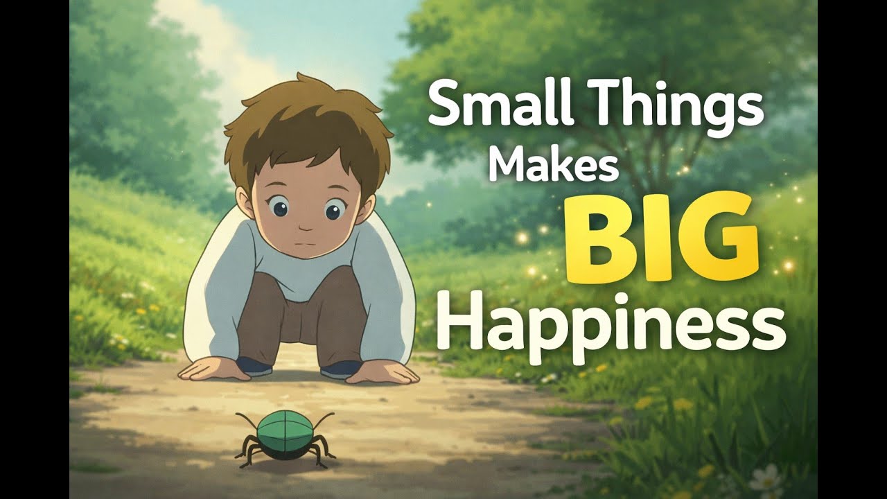 Small Things Makes Big Happiness | Story with Good Moral