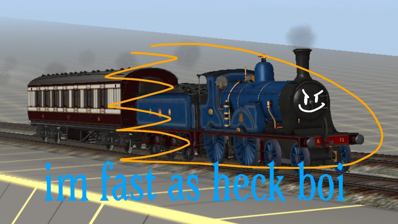Thomas trainz | Edward goes at the speed of light | trainz 2 speed glitch