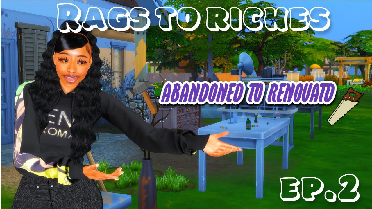 (Rags to Riches) 🛠️Abandoned to Renovated🪚 (EP.2) -Spring cleaning-🌸🧹