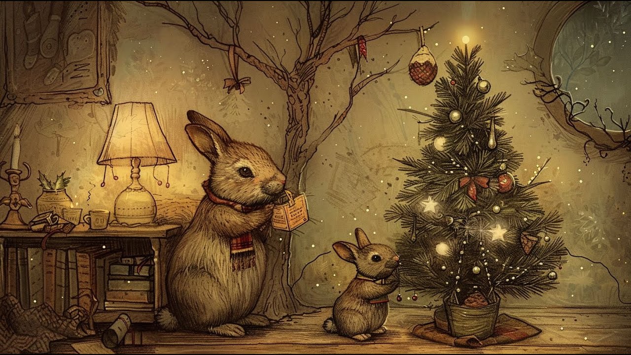 A Quiet Christmas Tree | A Gentle Celtic Storybook Ambience