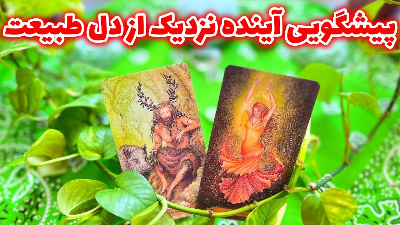 فال تاروت مرلین - پیشگویی آینده نزدیک از دل طبیعت