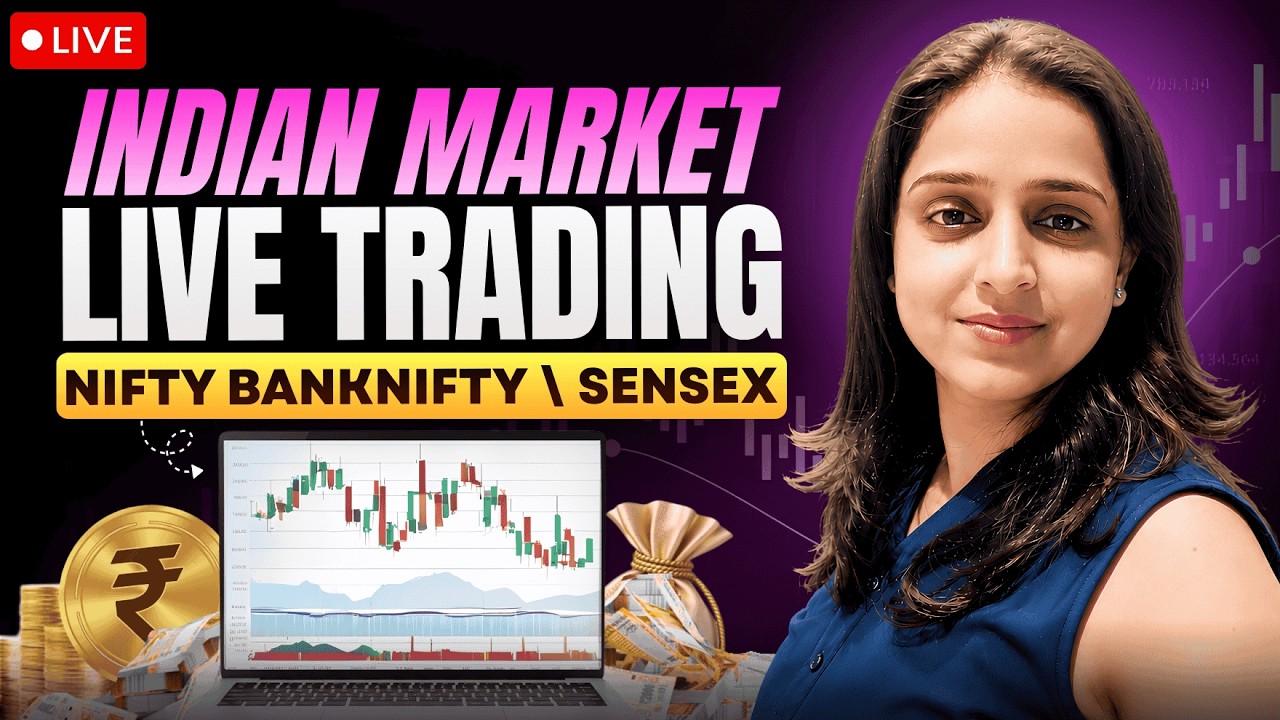 LIVE TRADING NIFTY BANKNIFTY and SENSEX OPTIONS @ Trade With Reena Karol # live trading