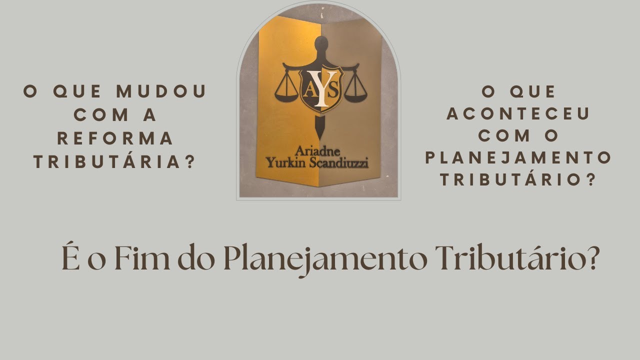 É o fim do planejamento tributário?