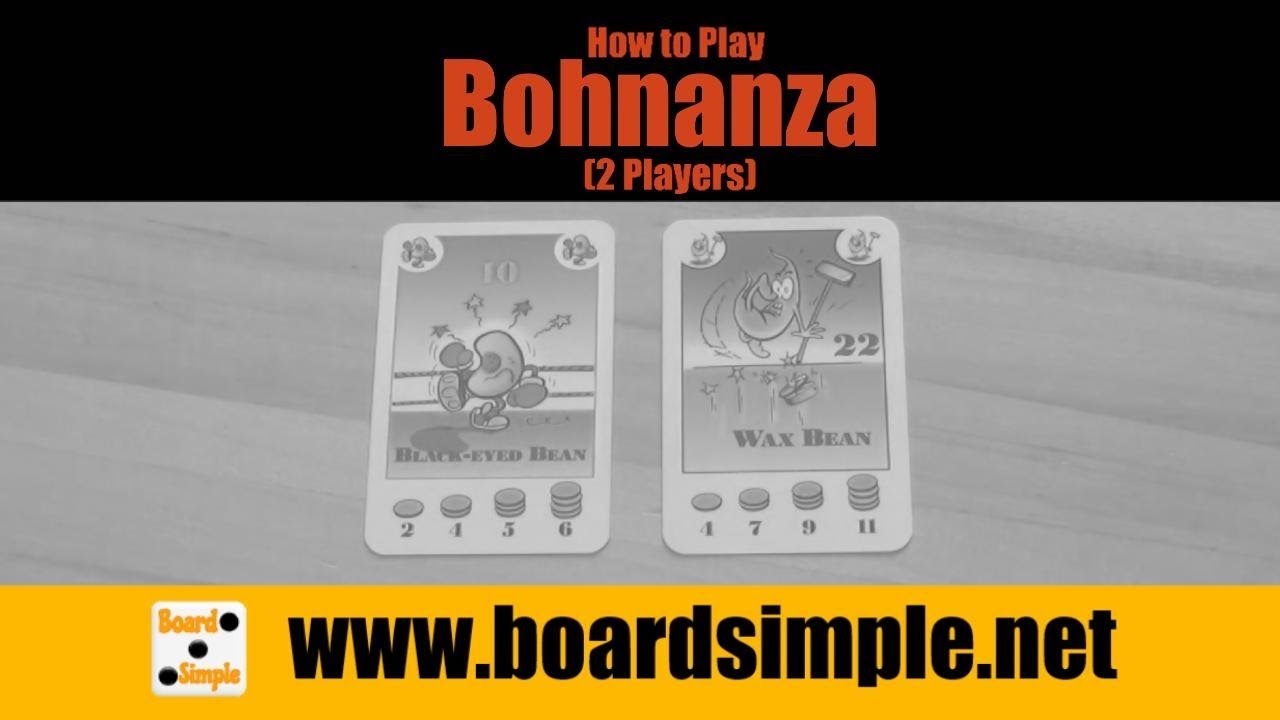 How to Play - Bohnanza (for 2 Players)