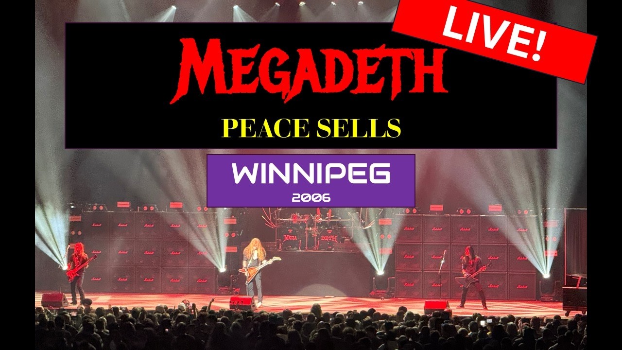 Megadeth – “Peace Sells” Live in Winnipeg 2026 | Thrash Metal Concert Footage