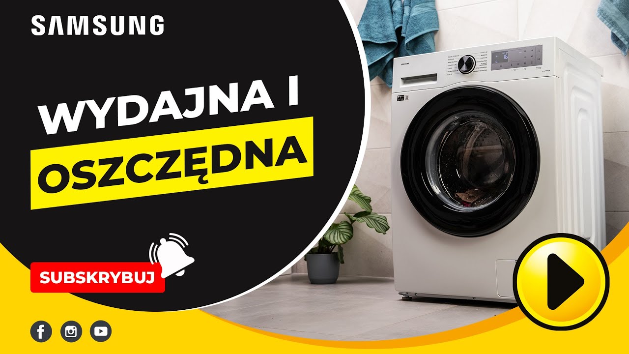Pralka SAMSUNG WW90CGC04DAH | Wideoprezentacja