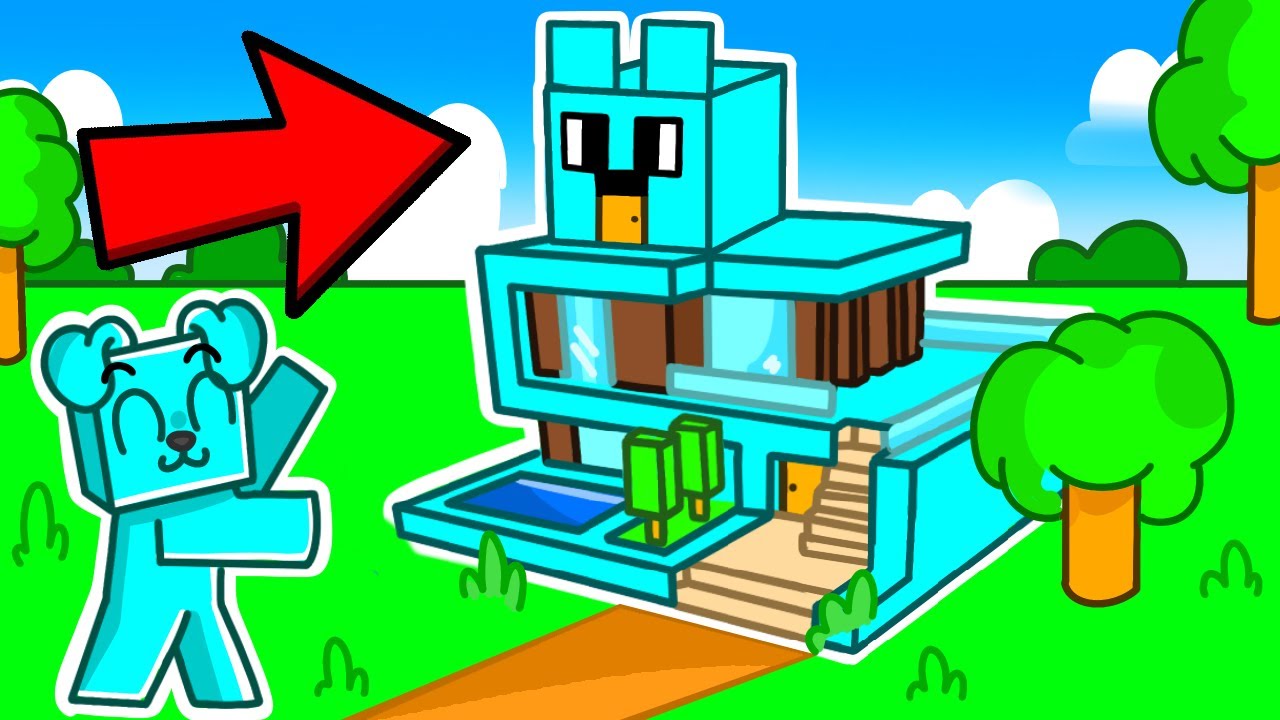 BUDUJE NOWY DOMEK w Minecraft 🩵🏠