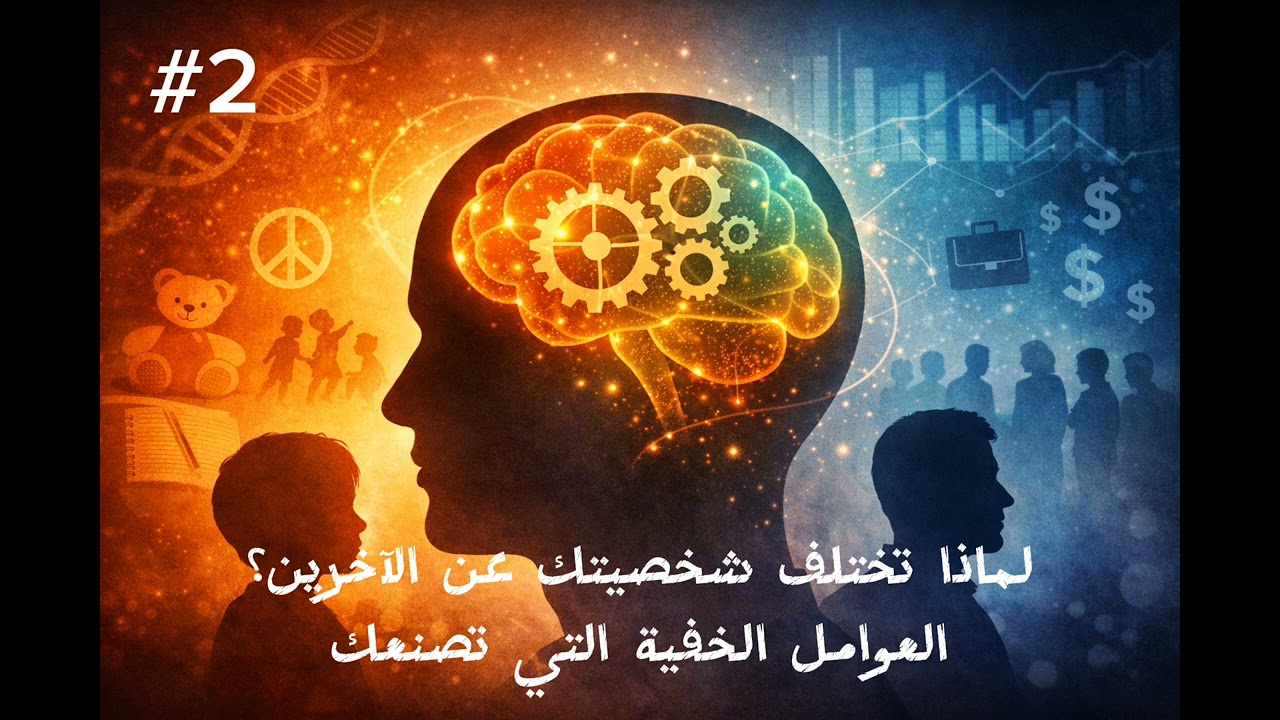 لماذا تختلف شخصيتك عن الآخرين؟ العوامل الخفية التي تصنعك (الحلقة الثانية)🔥🔥#علم_النفس 