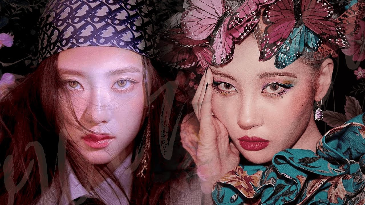 JISOO & SUNMI - FLOWER x HEART BURN (MASHUP)