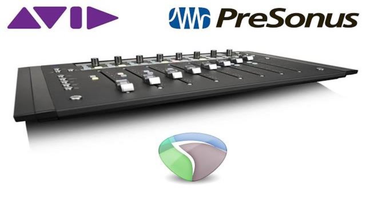 How to connect Avid Artist Series Controls with studio one and reaper
