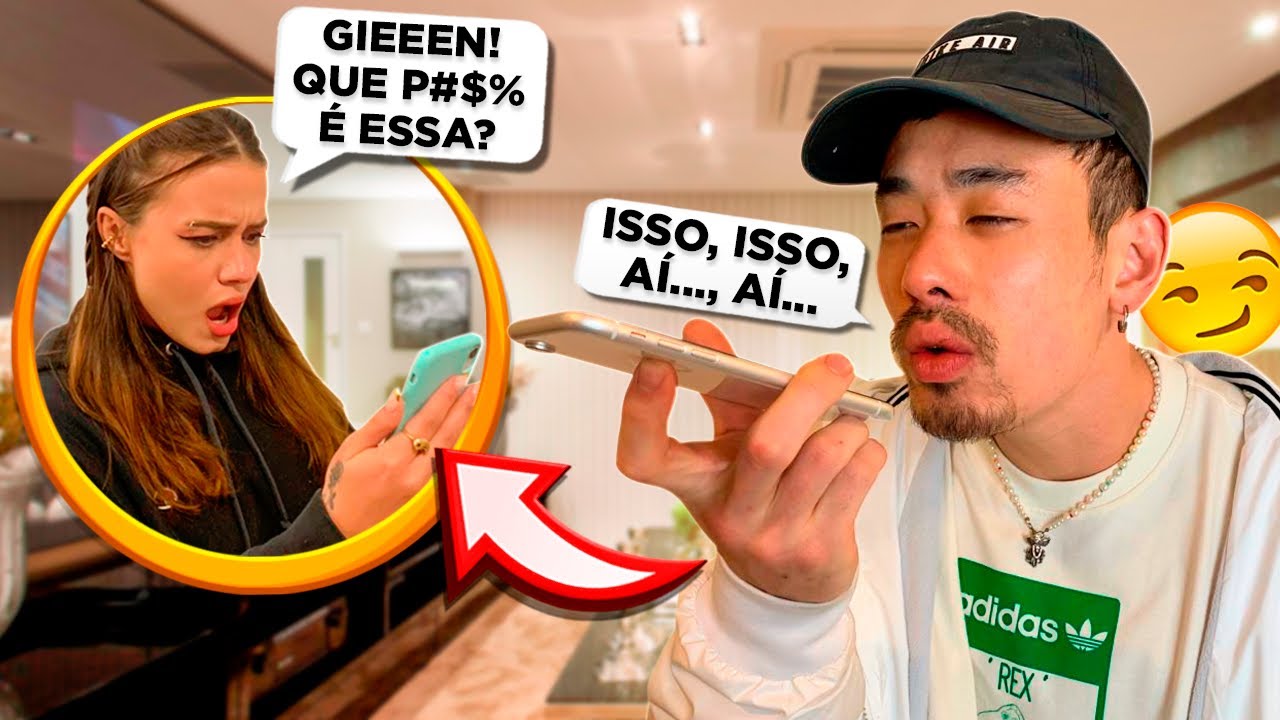 FINGI LIGAR PRA LIVIA GEMENDO PRA VER A REAÇÃO DELA KKKK *trollagem* @LiviaJacob