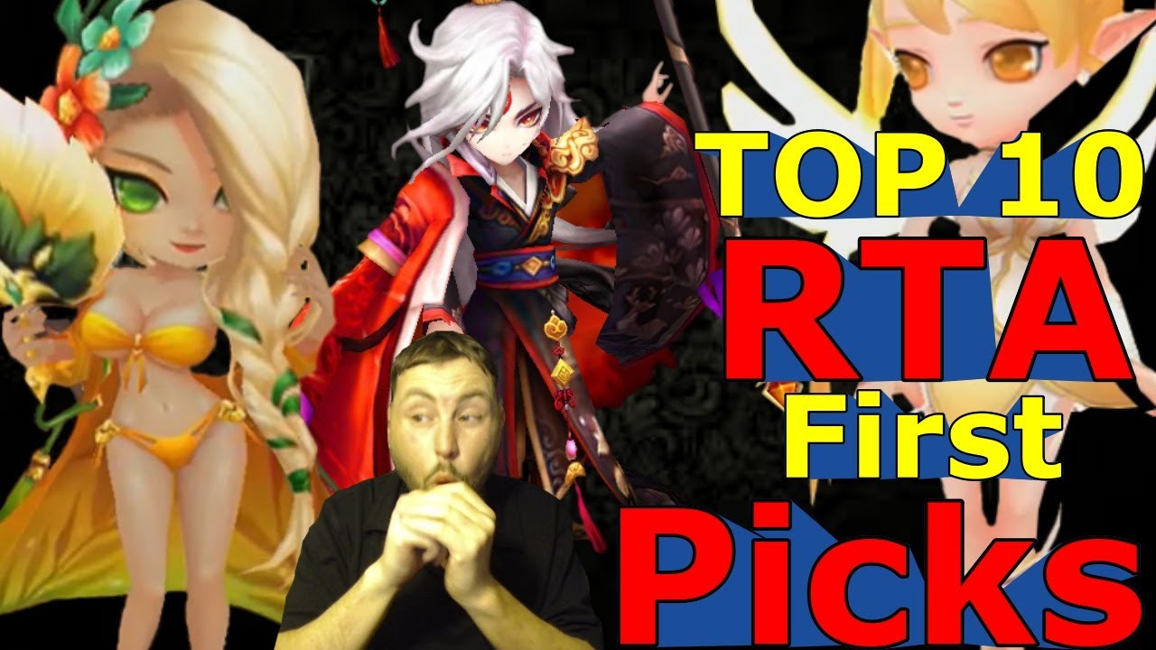 Top 10 First picks in RTA! 2021 S17! (SUMMONERS WAR)