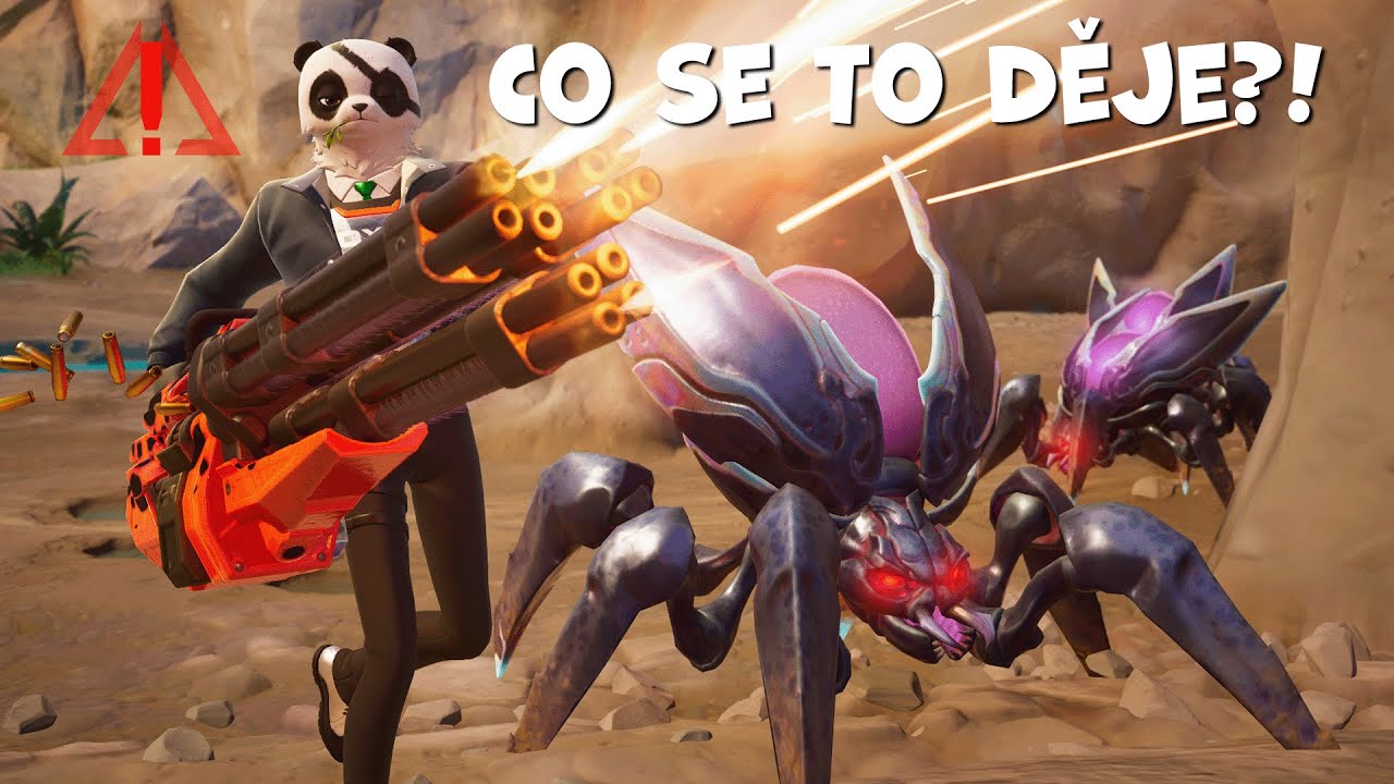 BROUČÍ INVAZE VE FORTNITE - PRVNÍ HRANÍ