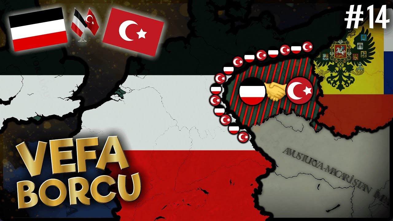 ALMANLARA VEFA BORCU! | AGE OF HISTORY 3 | 1.DÜNYA SAVAŞI OSMANLI - #14